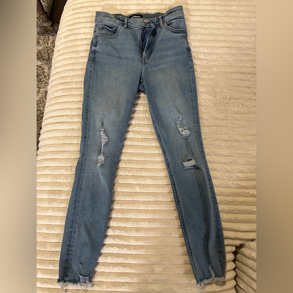 Express High Waisted Ankle Jegging - 4